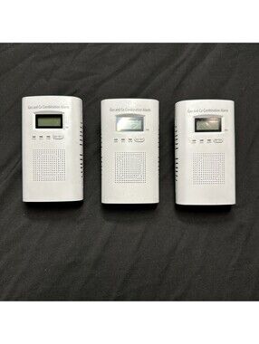 Carbon Monoxide & Gas Detector KH-522 Plug In Type, Pack of 4